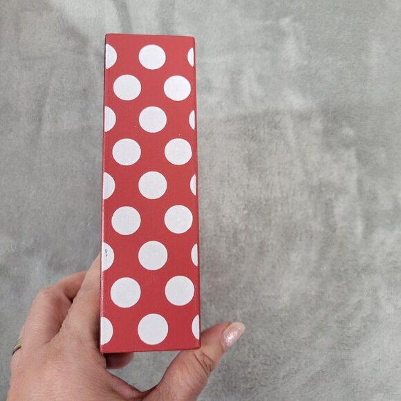 Love You to Moon Back Box Art Sign Red Hanging Free Standing Glitter S17E - Picture 5 of 8